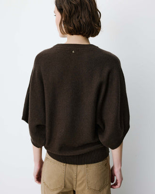Jersey de manga kimono chocolat Almus