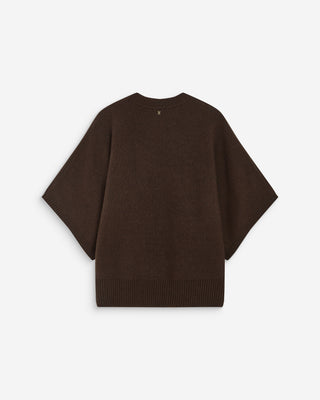 Jersey de manga kimono chocolat Almus
