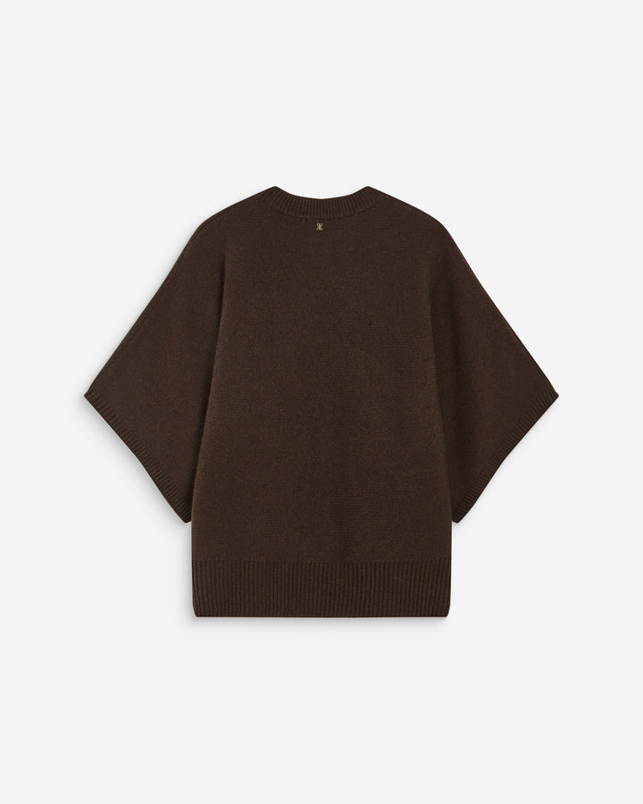 Jersey de manga kimono chocolat Almus
