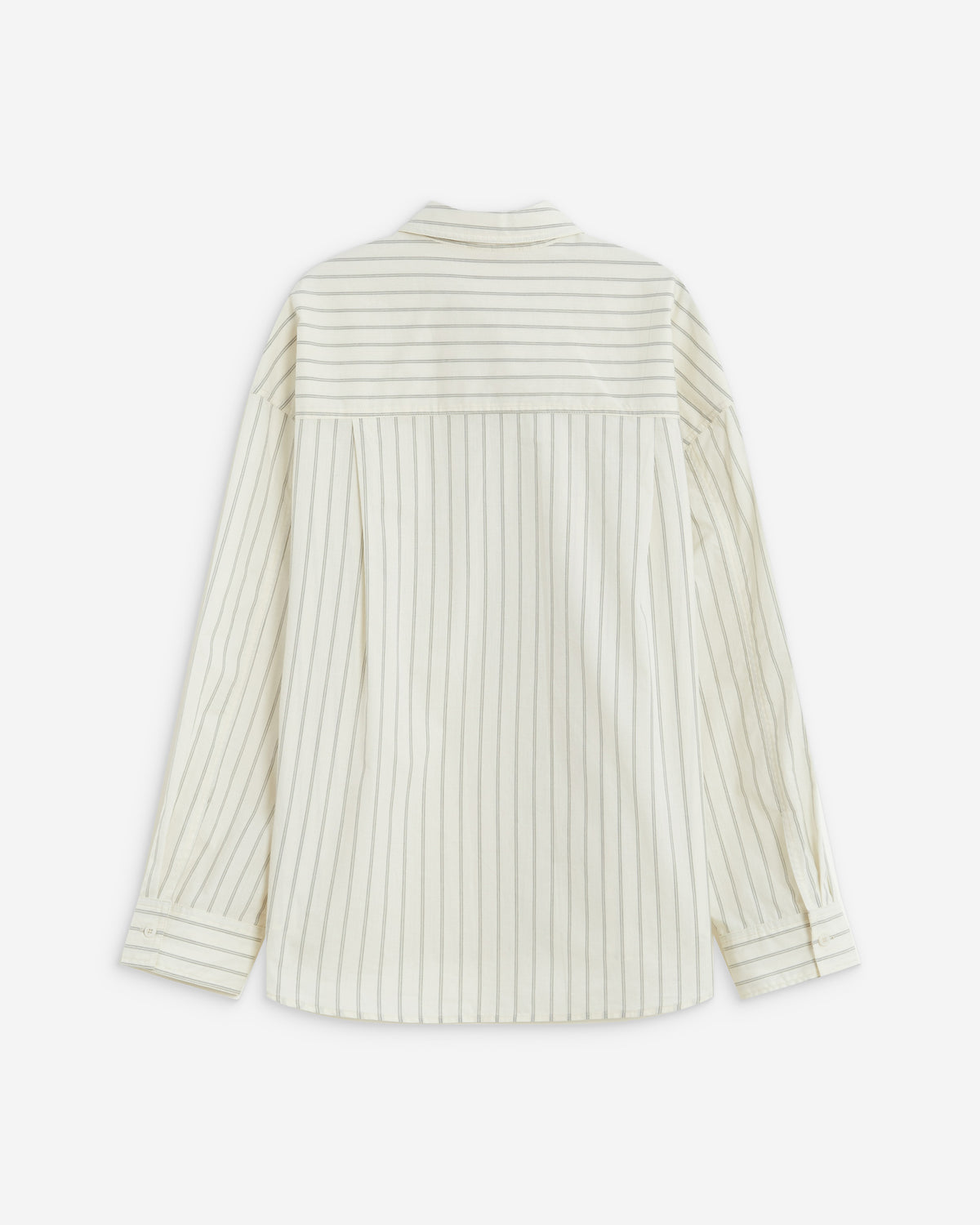 Chemise oversize à cravate amovible ecru Athena