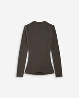 Top rayé taille froncée manches longues anthracite Aralee