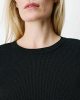 Jersey de punto fino lurex noir Abbott