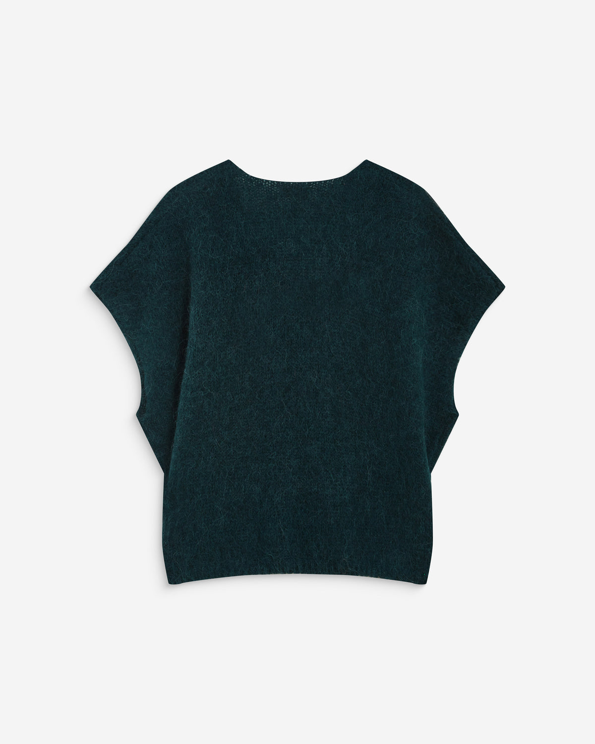 Jersey sin mangas escote en V emeraude Atticus