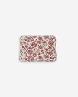 Quilted cotton canvas laptop sleeve fleur Vaiana