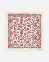 Foulard bandana carré en coton fleur Verlisse