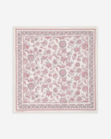 Foulard bandana carré en coton fleur Verlisse