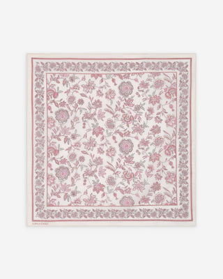 Foulard bandana carré en coton fleur Verlisse