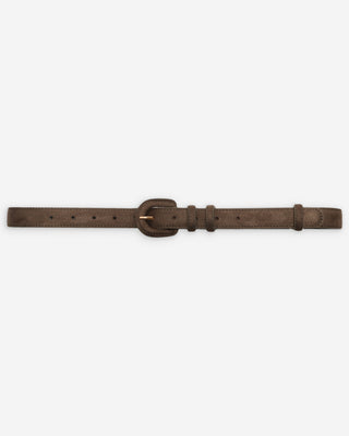 Ceinture en suède boucle assortie kaki Scotland