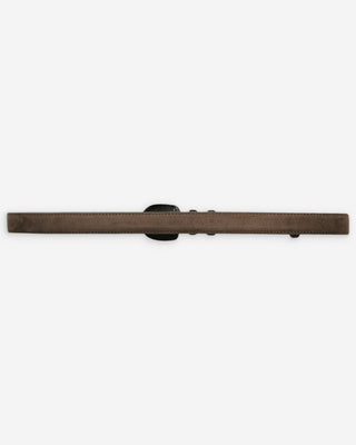 Ceinture en suède boucle assortie kaki Scotland