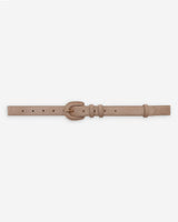 Ceinture en suède boucle assortie sable Scotland