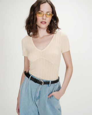 Ceinture en cuir tressée boucle argentée noir Villette