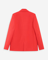 Double-breasted tailored blazer sanguine Parfaite