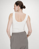 Wide-leg fluid pants mid-rise waist kaki Noblesse