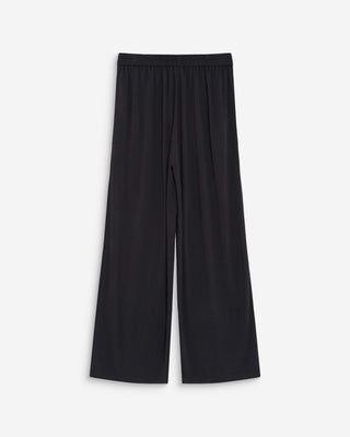 Wide-leg modal pants carbone Pax