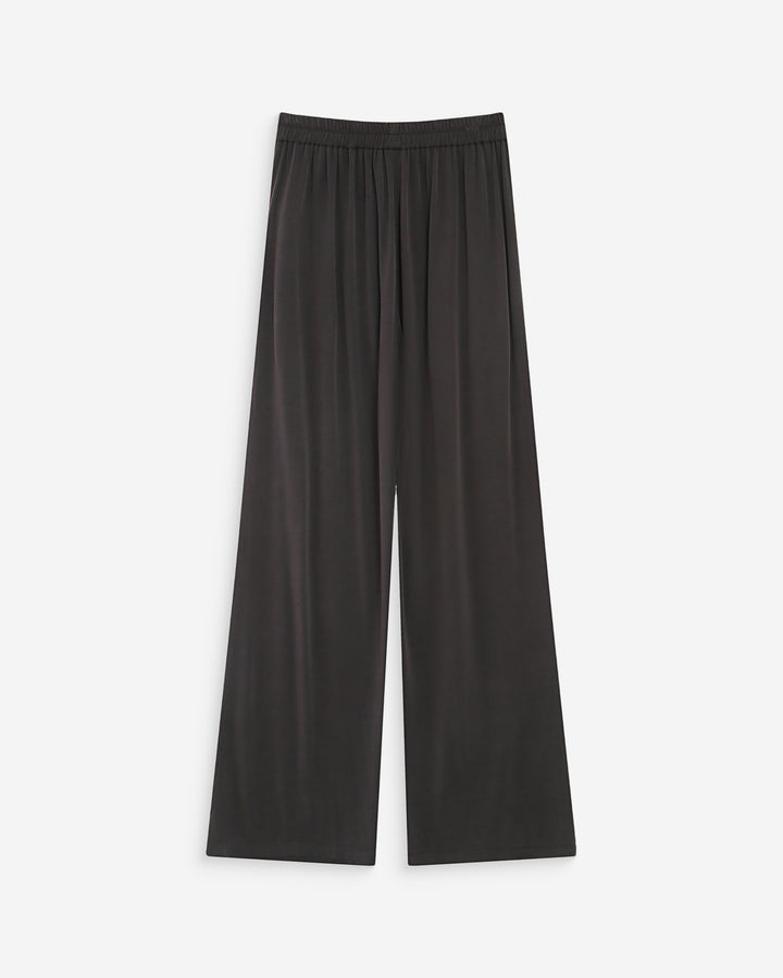 Wide-leg modal pants marine Pax