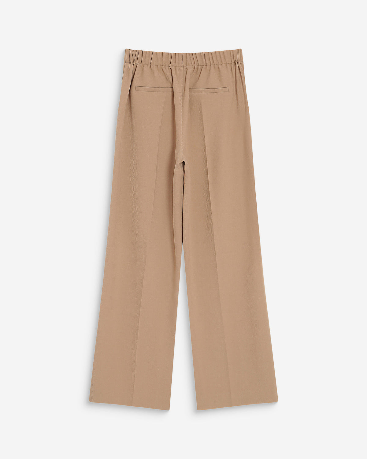 Pantalon tailleur droit poches italiennes camel Valigny