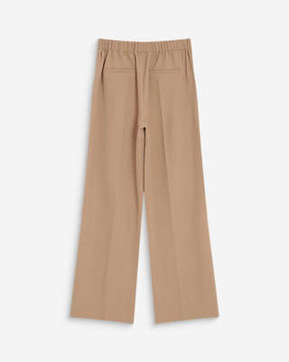 Pantalon tailleur droit poches italiennes camel Valigny