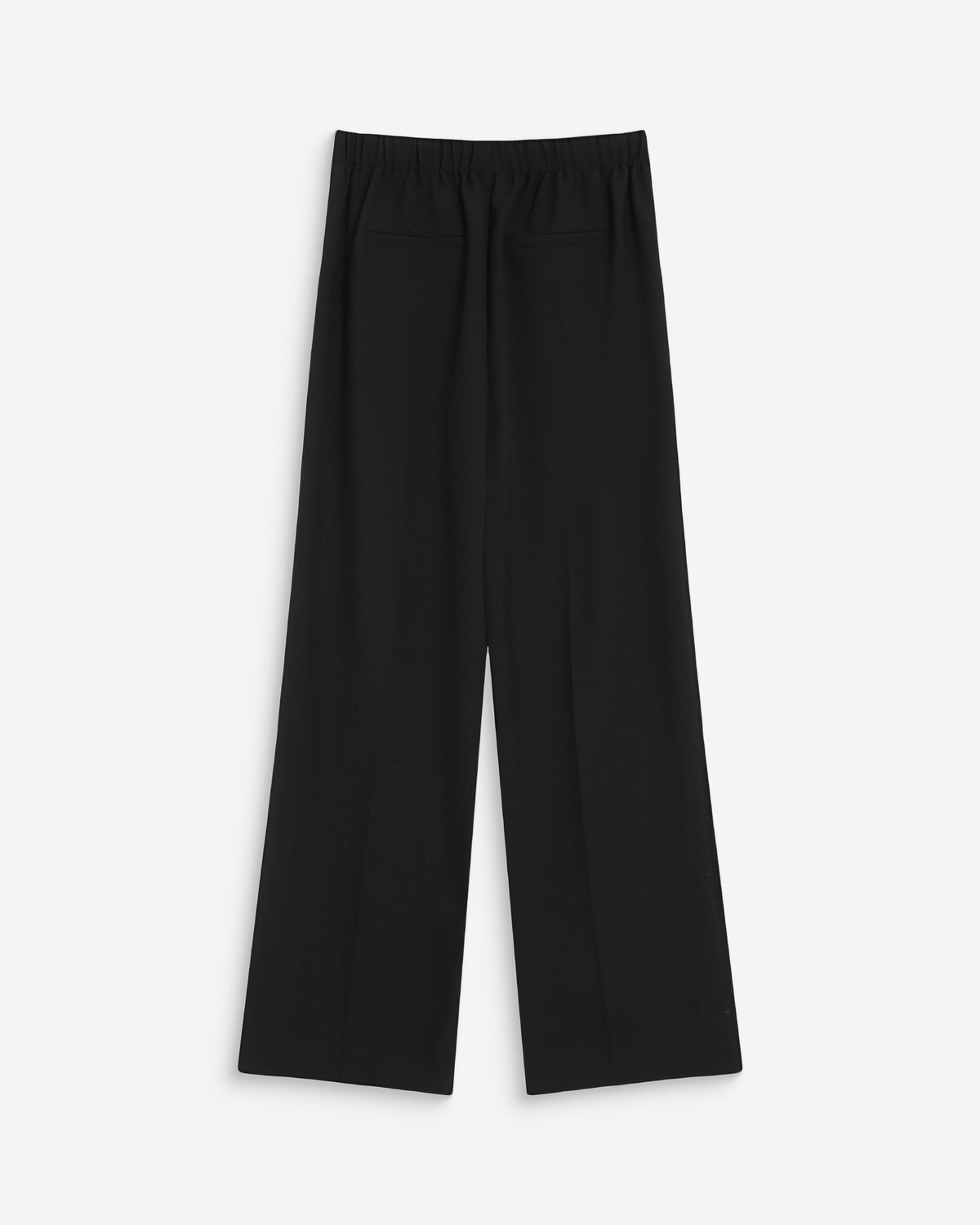 Pantalon tailleur droit poches italiennes noir Valigny