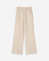 Pantalon tailleur droit poches italiennes sable Valigny
