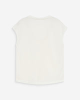 Top de lurex con escote en V ivoire Valsons