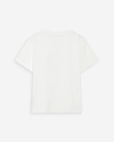 T-shirt en coton manches courtes ivoire Vanders