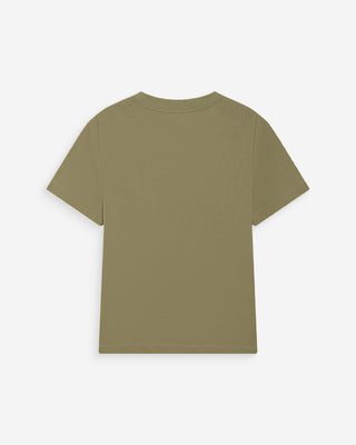 T-shirt en coton manches courtes sauge Vanders