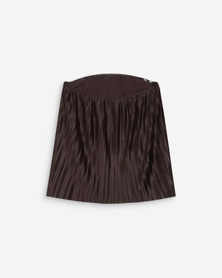 Top bustier plissé aérien chocolat West
