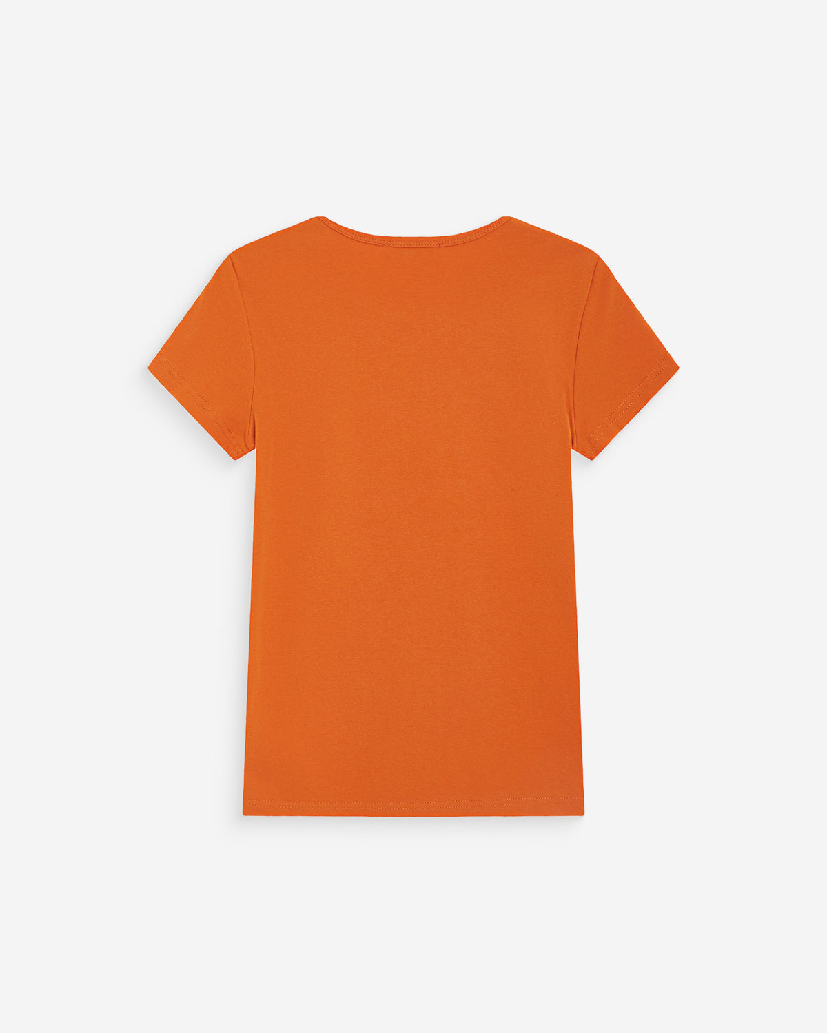 T-shirt ajusté à message orange Wrenley